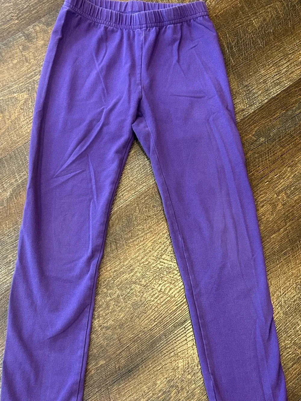 Hanna Andersson Purple Girls' Leggings 130